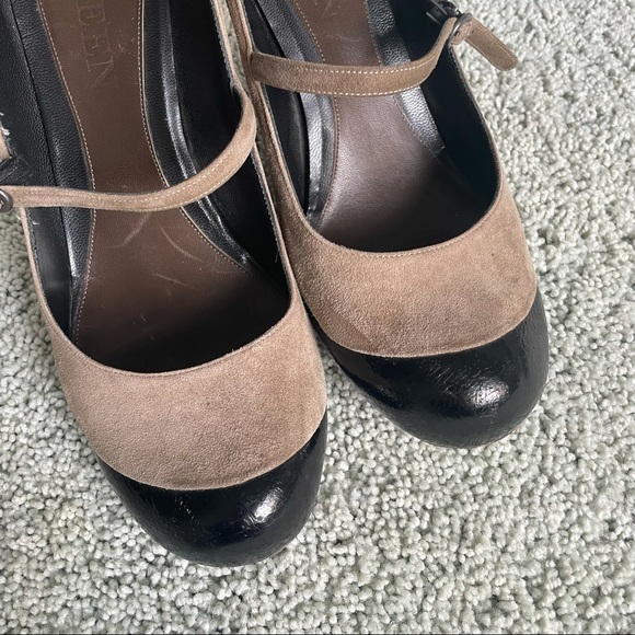 ALEXANDER McQUEEN Suede Mary Jane Low Strap sz40 - Picture 6 of 10